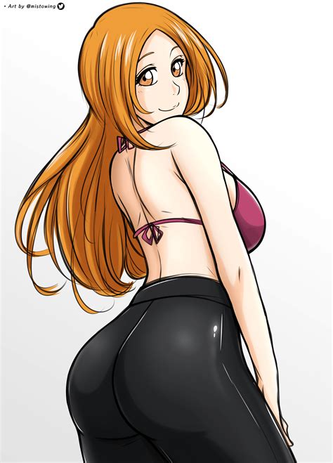 Orihime Booty in Yoga Pants (by Mistowing) [Bleach] : AnimeYogaPants