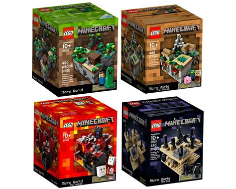 Lego Set Minecraft Micro World Collection Minecraft