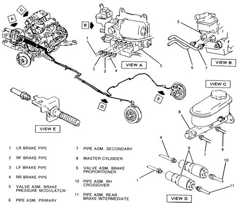 03 Ford Ranger Front Brake Diagram