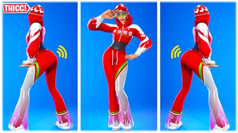 Fortnite Winterfest 2022 Thicc Arctic Adeline Skin Showcase 😍 ️ Youtube