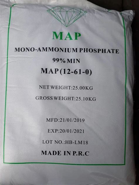 Mono Ammonium Phosphate Map Fertilizers At Rs Kg Ammonium