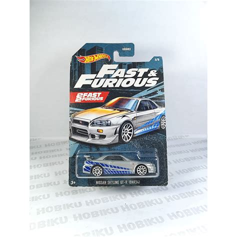 Jual Hot Wheels Nissan Skyline Gtr R Fast Furious Shopee Indonesia