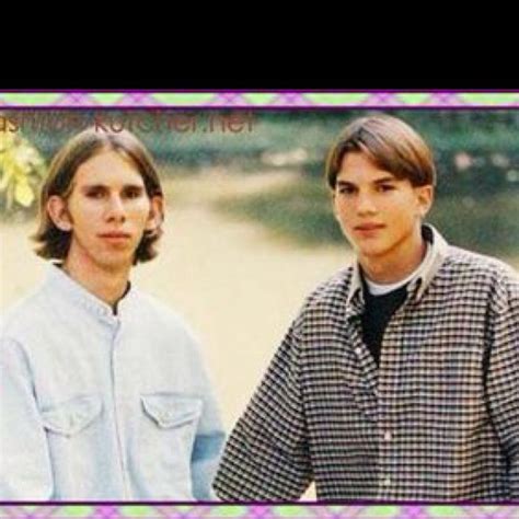 Ashton Kutcher has a twin..... | Celebrity twins, Famous twins, Famous ...