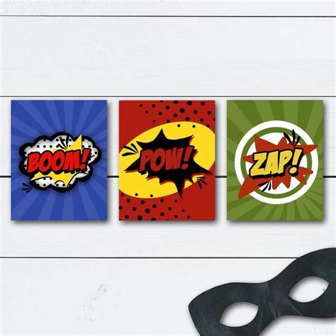 Superhero Wall Art Super Hero Wall Art Superhero Prints Wall Art