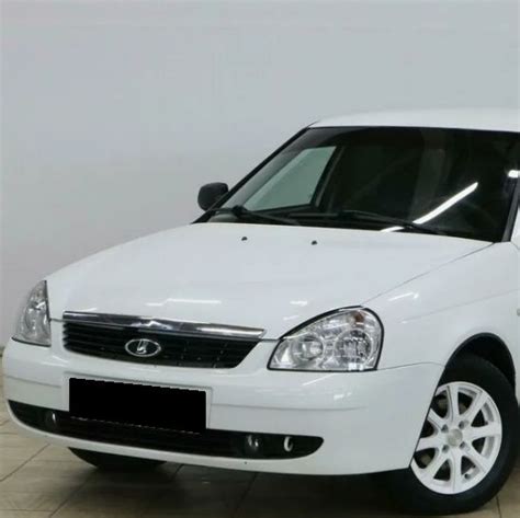 Бампер передний ЛАДА Приора 1 в цвет 240-БЕЛОЕ ОБЛАКО-БЕЛЫЙ - купить с ...