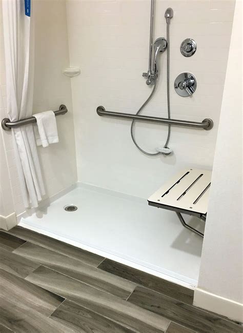 An Easy Access Shower Begins With A Barrier Free Shower Pan From