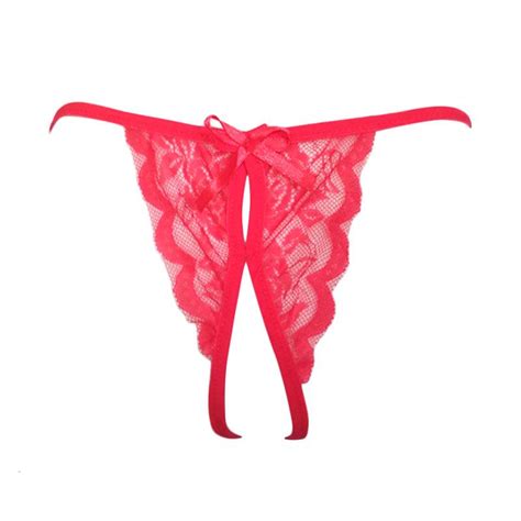 Promo Jakarta Lingerie JLG Gstring Open Crotch Sexy Celana Dalam Wanita Merah Merah Semua