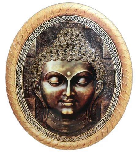 Wall Mounted Buddha Wall Tile Home Thickness Mm At Rs Piece In