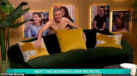 This Morning Viewers Open Mouthed As ITV Crew Strip NAKED For Eye Popping Modelling Segment