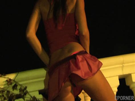 Warm Night With Nice Brunette