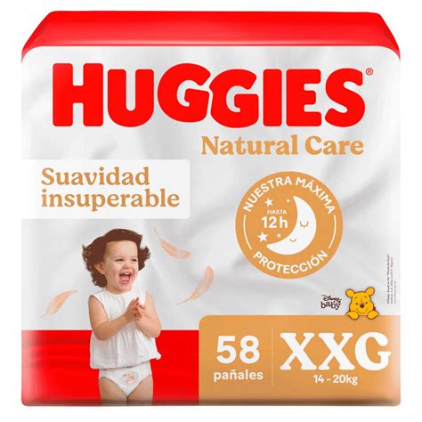 Pa Ales Huggies Natural Care Talla Xxg Bigpack Un Inkafarma