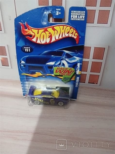 Машинка Hot Wheels Toyota Celica Mattel на сайте для коллекционеров VIOLITY Купить в Украине