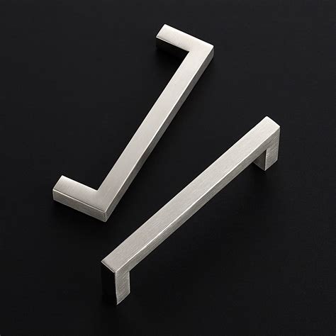 Snapklik Pack Inch Kitchen Square Cabinet Handles Satin