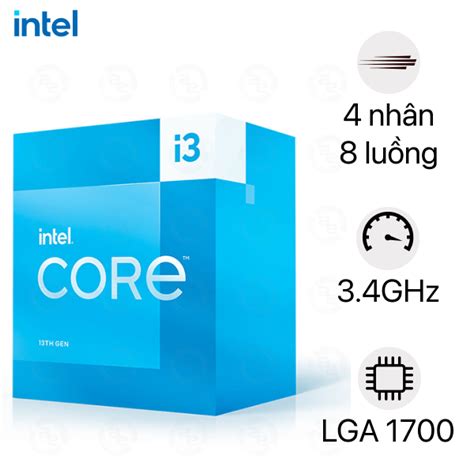 So sánh CPU Intel Core i3 13100F và CPU Intel Core i5 13400F