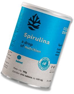 Spirulina C Psulas E Tablets De Mg Ocean Drop