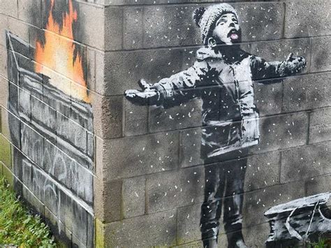 Famous Banksy Graffiti Art