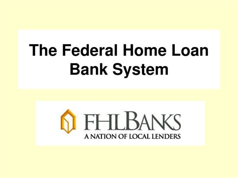 Ppt The Federal Home Loan Bank System Powerpoint Presentation Free