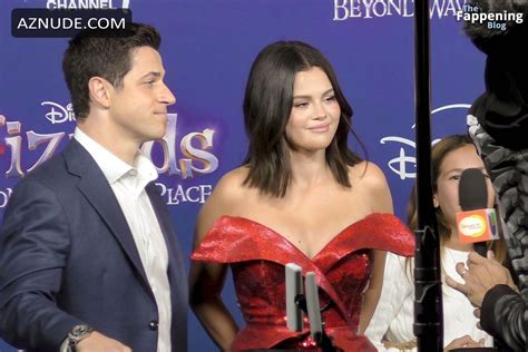 Selena Gomez Sexy Flaunts Her Hot Cleavage In A Fabulous Red Dress At Wizards Beyond Waverly