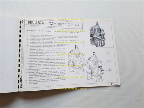 Workshop Manuals Dell Orto Manuale Officina Catalogo Funzionamento