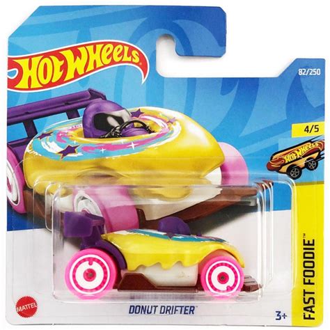 Машинка Хот Вилс Donut Drifter коллекция Fast Foodie Hot Wheels Mattel HCX игрушки с