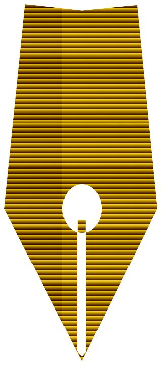 Download #008000 Fountain Pen Tip SVG | FreePNGimg