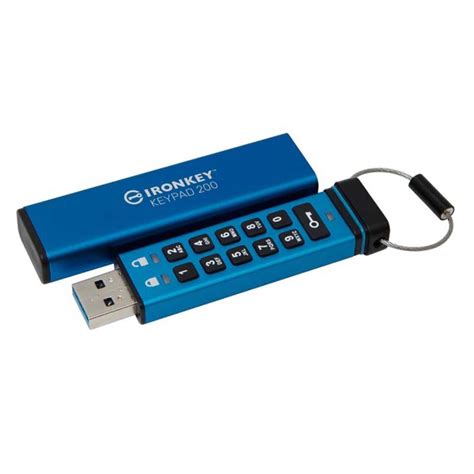 Kingston IronKey Keypad 200 / D500SM FIPS 140-3 Level 3 Encrypted USB Drive — 16GB (USBA) (IKD500SM-16GB-USBA)