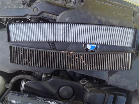 Замена салонного фильтра — BMW 3 series (E46/5), 1,8 л, 2002 года ...