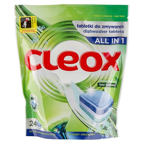 Средства для мытья посуды CLEOX Таблетки для посудомоечных машин Все в ...