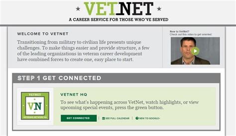 VetNet - 2014-09-23 - 15 Websites To Jump Start Your Career
