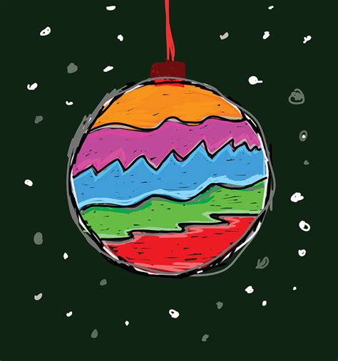 Christmas Ball Weihnachten Schnee Kostenlose Vektorgrafik Auf Pixabay