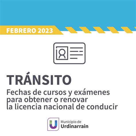 Cronograma De Cursos Y Ex Menes Para Obtener La Licencia Nacional De