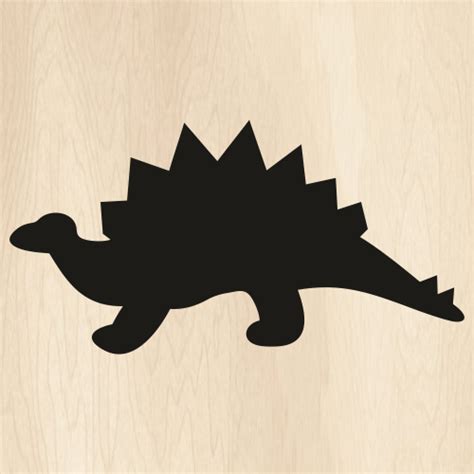 Dinosaur Silhouette Svg Dinosaur Silhouette Vector File