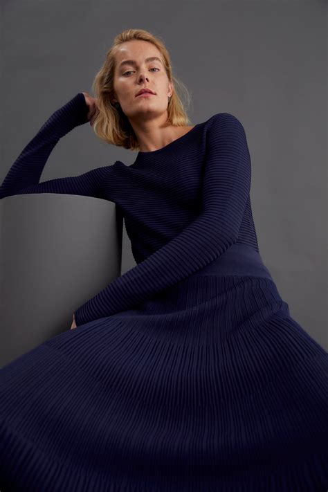 Strak Ribbed Ottoman Stitch Jumper | ELK AU in 2024 | Knit skirt, Knit