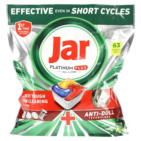 KAPSULE ALL IN 1 LEMON, JAR PLATINUM PLUS, 63/1 | SPAR Online