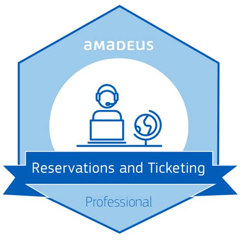 Amadeus Certified Professional Reservations And Ticketing Credly