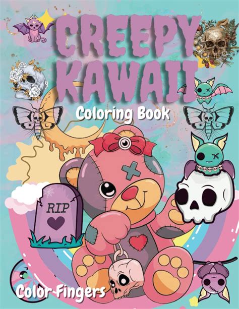 Buy Creepy Kawaii Coloring Book Adorable Coloring Book With Beautiful