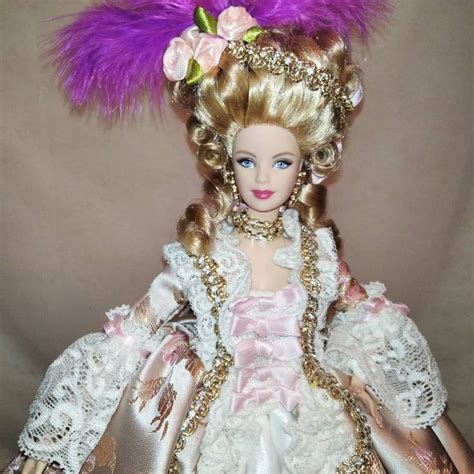 Marie Antoinette Rose Doll Dress Ooak Dolls Barbie