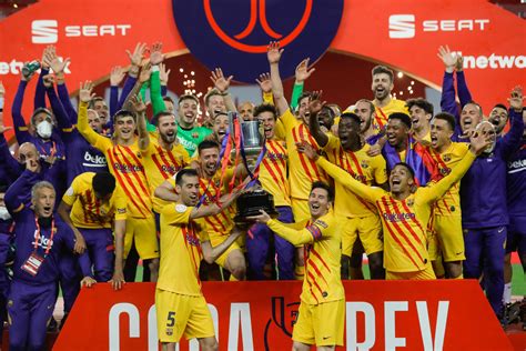 Lionel Messi lifts first trophy as Barcelona captain after scoring