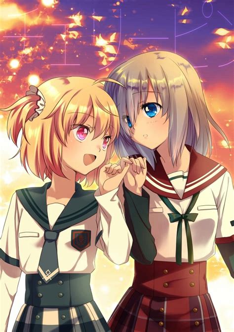 Rika X Ren [magia Record] R Wholesomeyuri