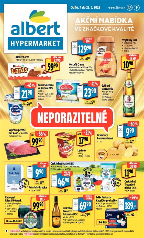 Akční letáky od 16. 7.: Albert, BILLA, Kaufland... | Kupi.cz