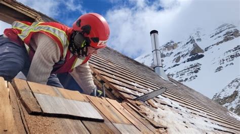 Abbot Pass Hut Dismantled CBC News