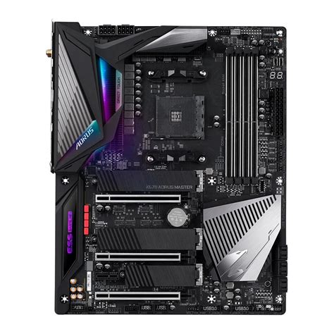 Gigabyte X570 AORUS MASTER AMD X570 Chipset Socket AM4 ATX Motherboard ...