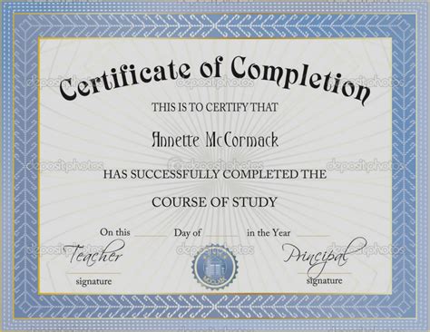 008 Template Ideas Certificate Of Completion Word Awesome Within ...