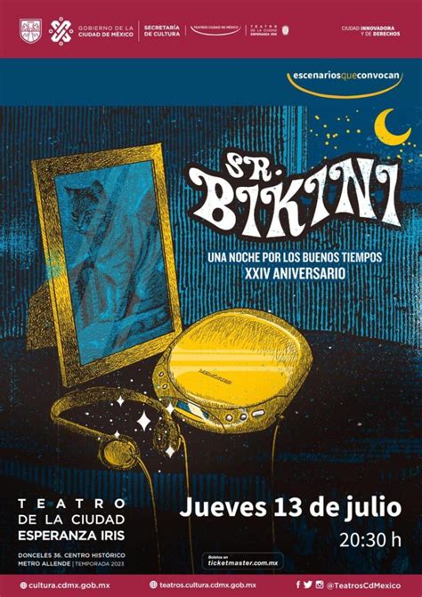 SR BIKINI CELEBRARÁ SU XXIV ANIVERSARIO EN EL TEATRO DE LA CIUDAD ESPERANZA IRIS