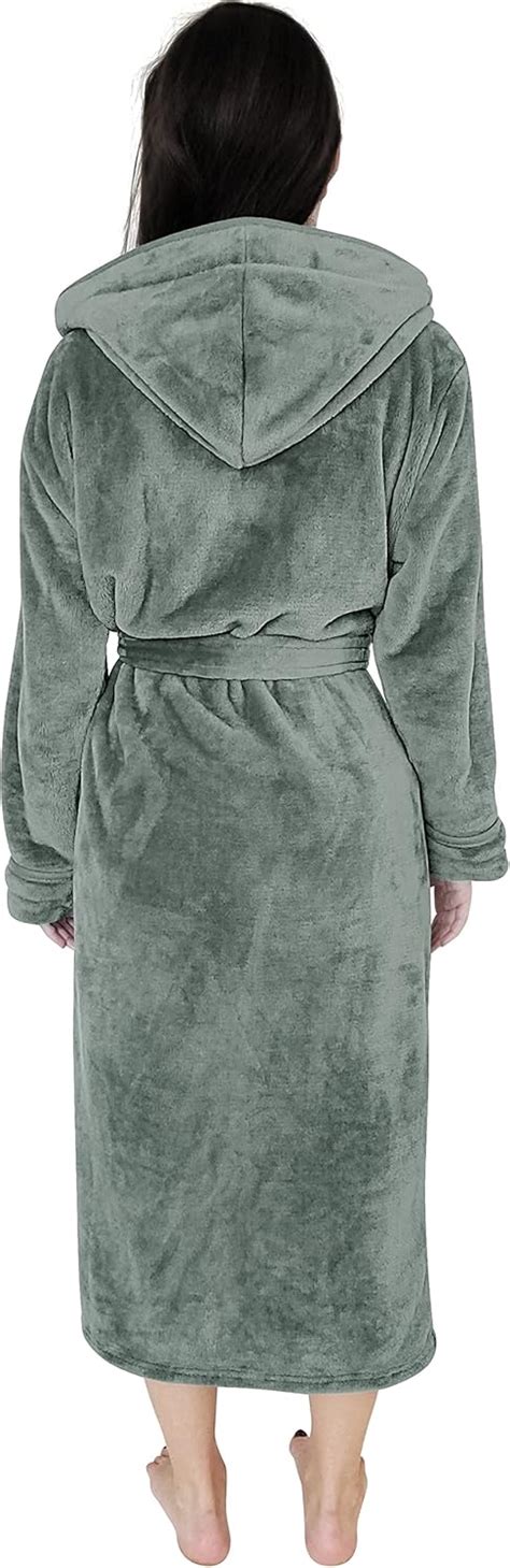 Ny Threads Bundle Pack Of 2 Lavish Women Fleece Bathrobes