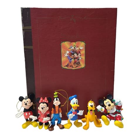 Disney Holiday Vintage Disney Mickey And Friends Storybook Collection Christmas Ornaments