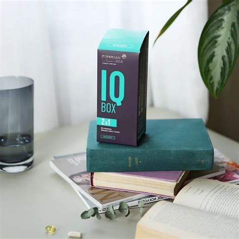 IQ Box от Siberian Wellness / Сибирское здоровье | Здоровье, Рыбий жир ...