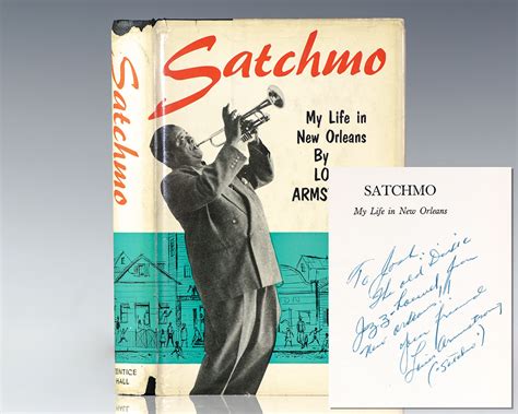 Satchmo My Life In New Orleans Raptis Rare Books Fine Rare And