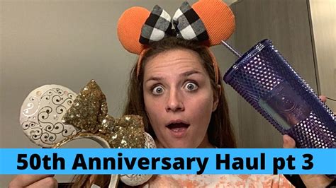 Disneys Th Anniversary Haul Pt Day Of Merchandise Limited