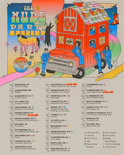 News The Nude Party Tour Support Added And Reveal Official Music Video For Somebody Tryin To